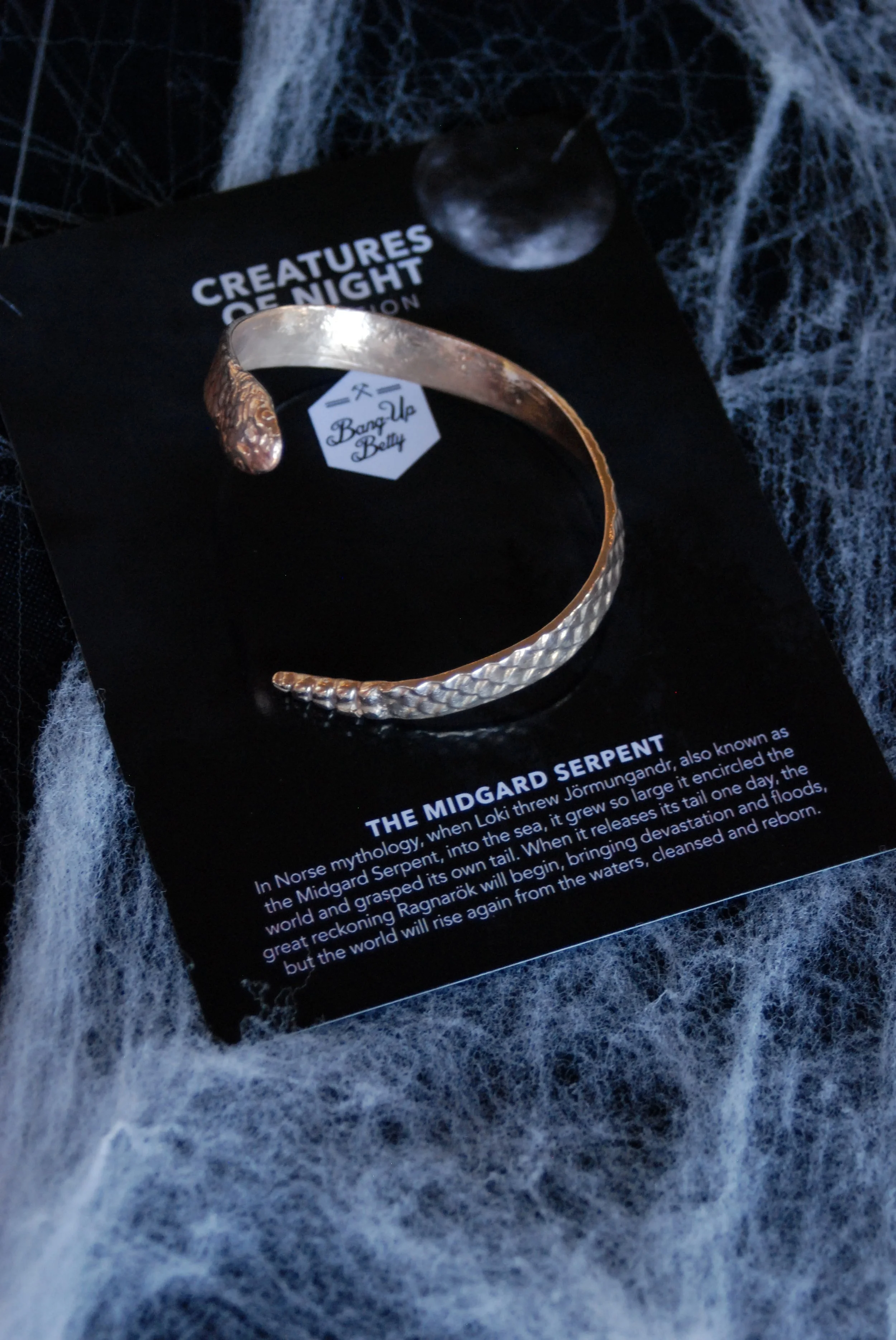 The Midgard Serpent Snake Cuff Bracelet — Bang-Up Betty